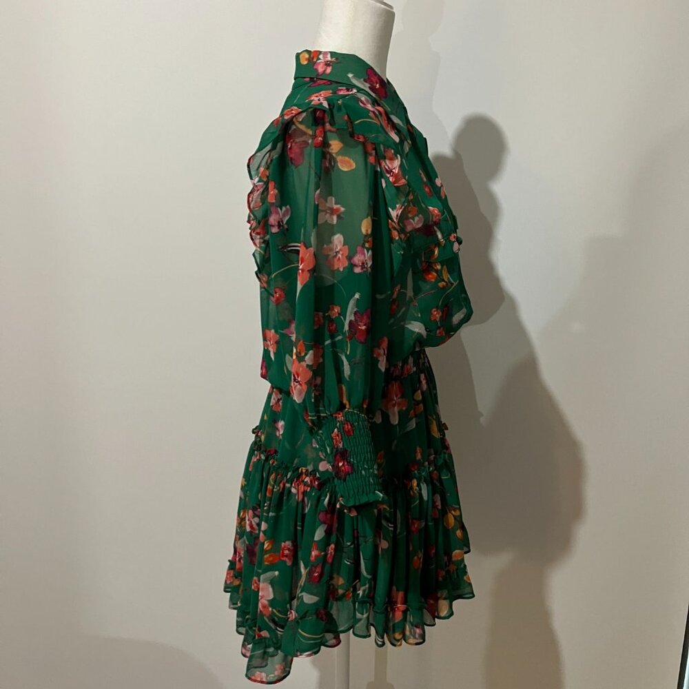 MISA Los Angeles Lillian Dress in Kelly Blooms Size Small - Picture 5 of 14